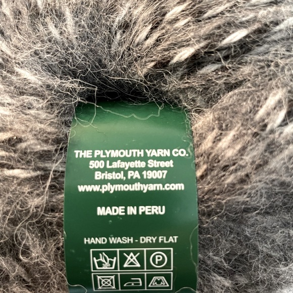 Plymouth Yarn Baby Alpaca Brush Variegated Gray - Picture 2 of 5